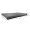 Pet Adobe Waterproof Memory Foam Pet Bed for Indoor/Outdoor Water Resistant and Washable Cover 44 in x 35 in Gray 658560DKS - alternate 2
